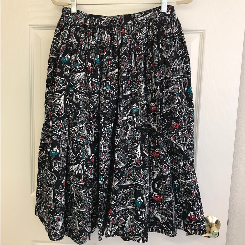 Pinup Couture Spanish Fan skirt.